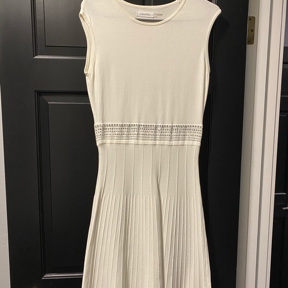 Calvin Klein white dress size S